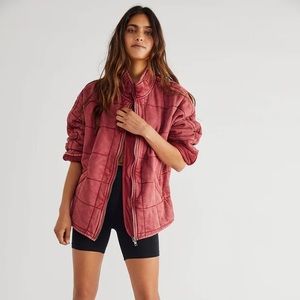 Free people dolman quilted jacket
